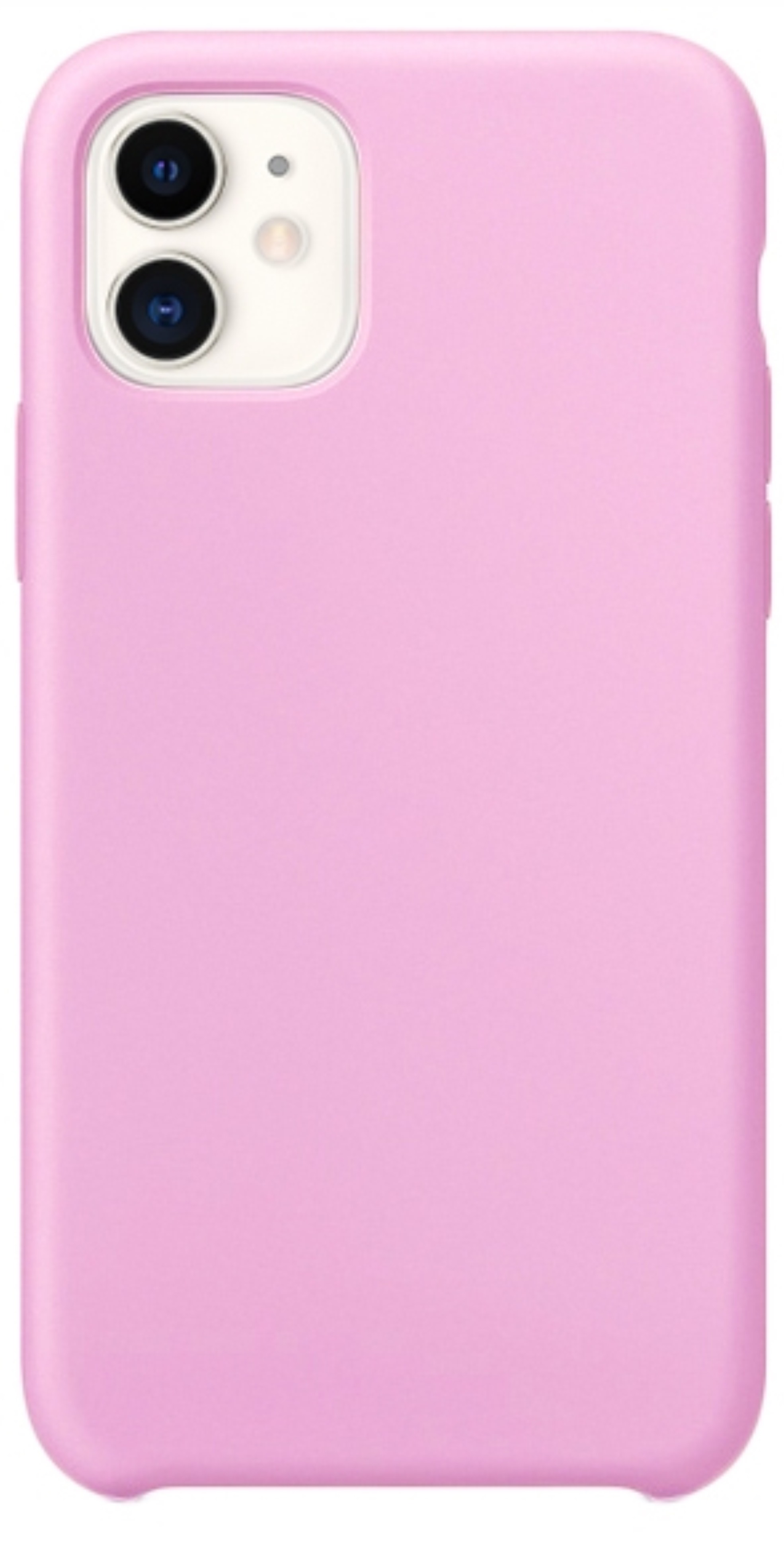 Оригинальный Силиконовый чехол для Apple iPhone 11, Розовый
