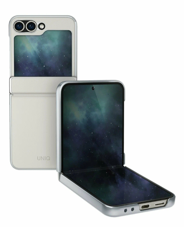 Чехол Uniq HYBRID ORA для Samsung Galaxy Z Flip6, Кремовый