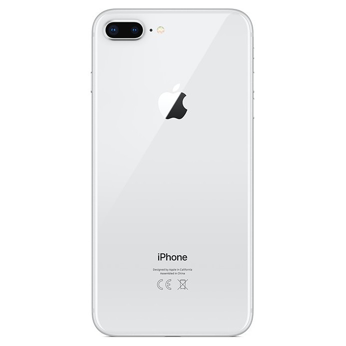 Стекло на заднюю панель iPhone 8+, Белый