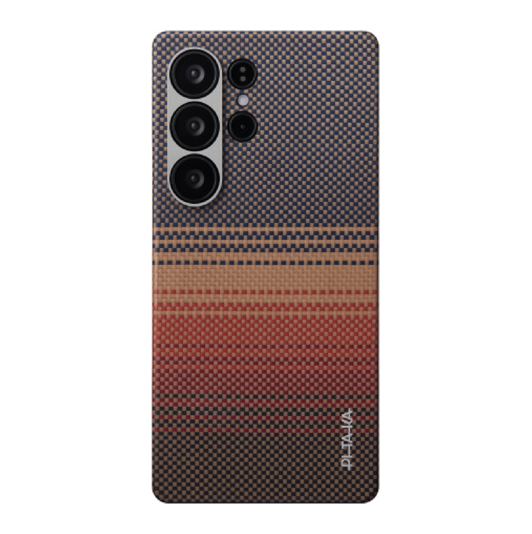 Чехол PITAKA Tactile Woven Case Samsung S25 Ultra, Коричневый