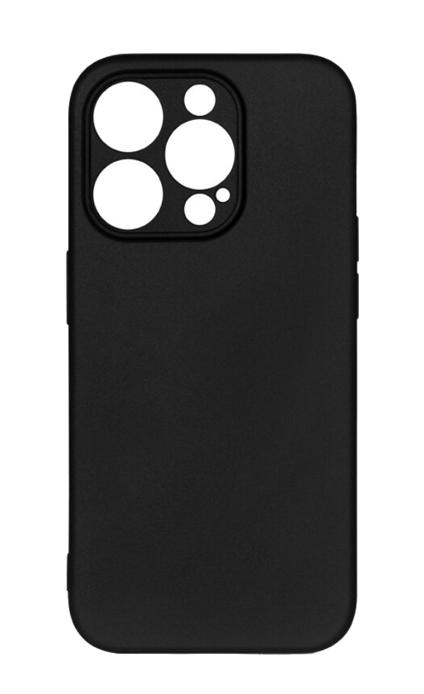 Чехол Силиконовый Monarch MT-03 для iPhone 15 Pro, Черный