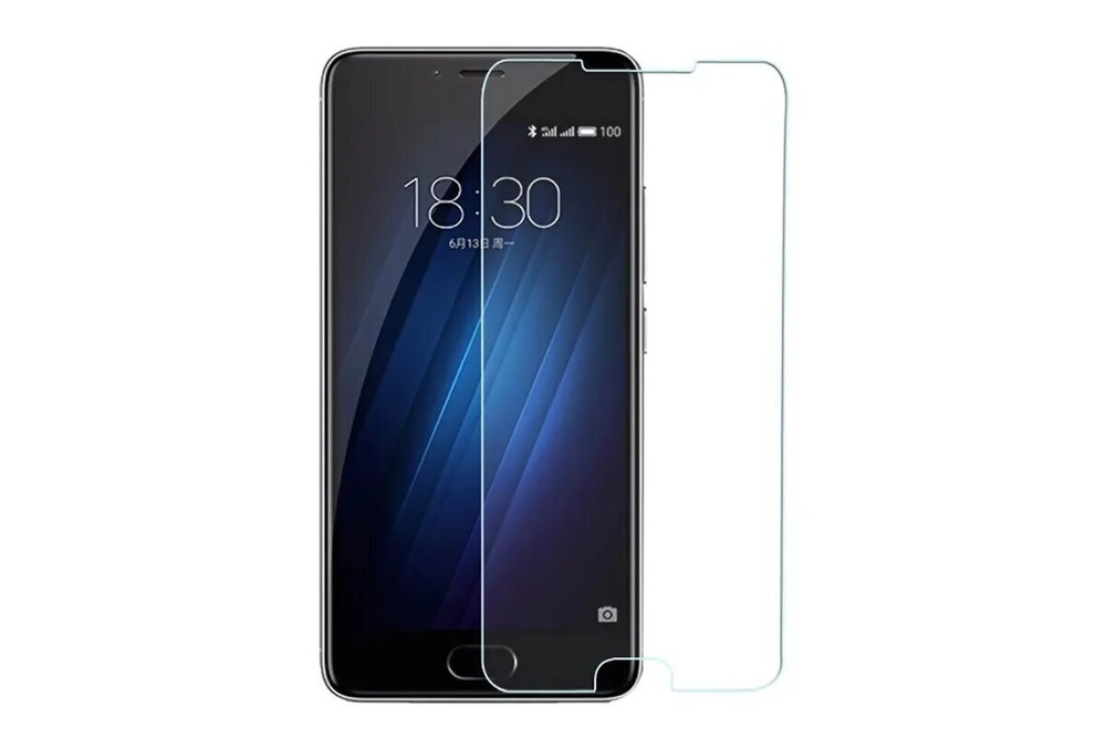 Защитное стекло для Meizu M3s, Прозрачное