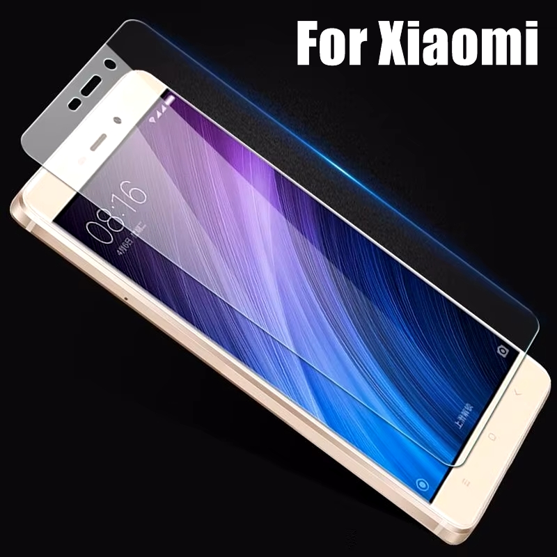 Защитное стекло 2D для Xiaomi Redmi 4 Pro, Золото