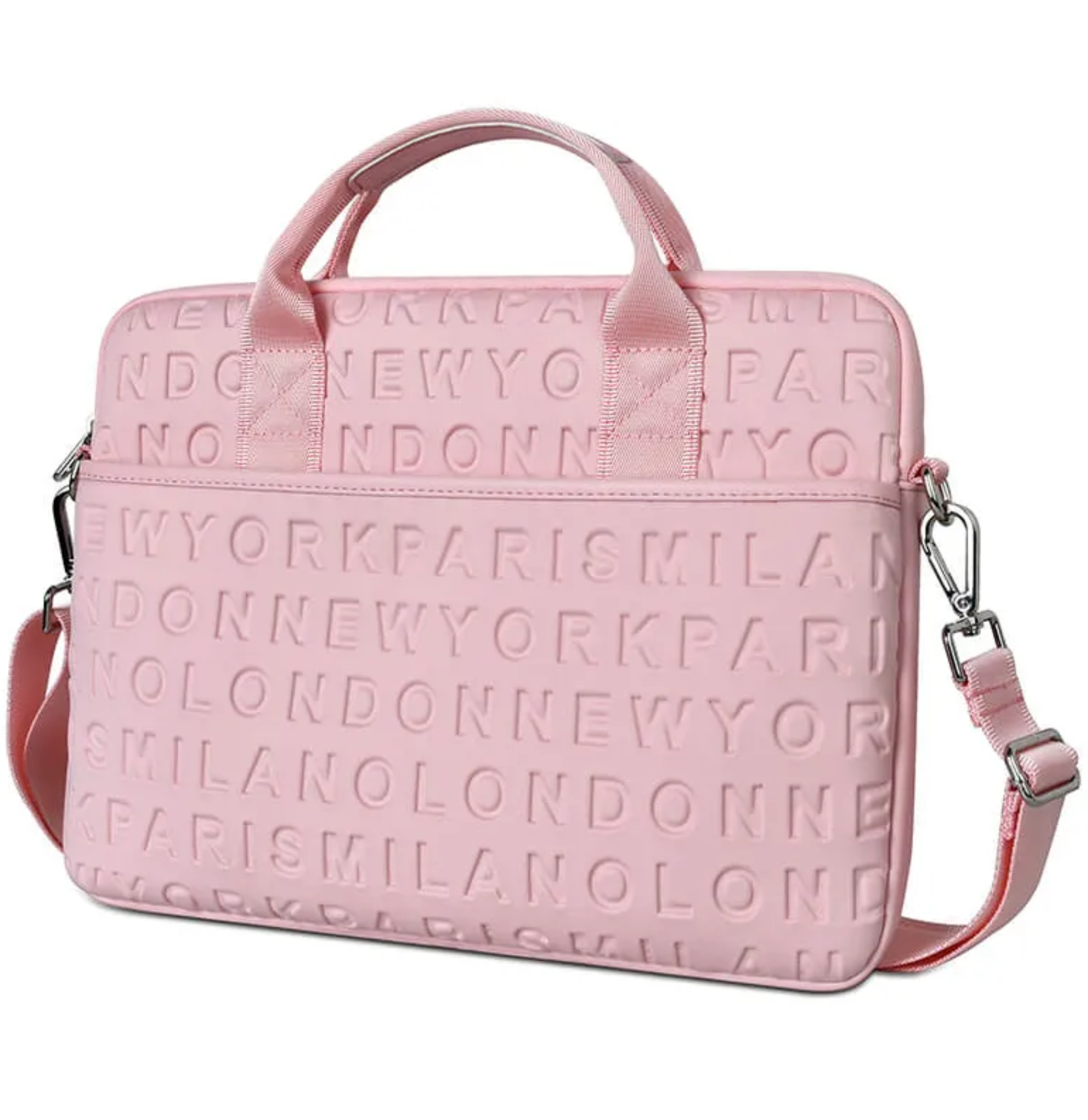 Сумка WiWu Сosmo Laptop Slim Bag для MacBook 13, Розовая