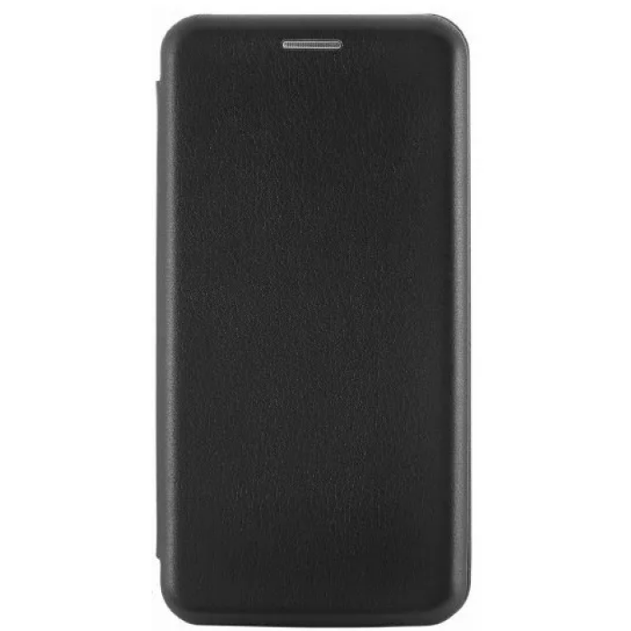 Чехол книжка под кожу для iPhone X/Xs, Черный