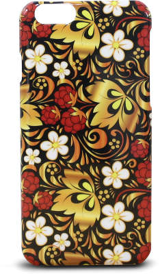 Чехол Zakka для iPhone 6, Хохлома, Черный