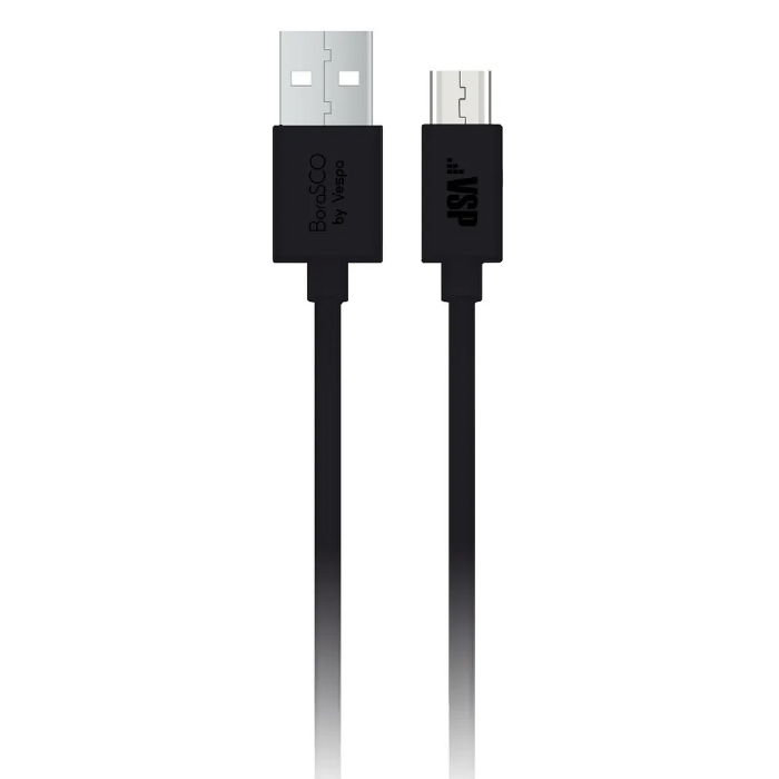 Borasco USB - mini-USB 1м, Черный