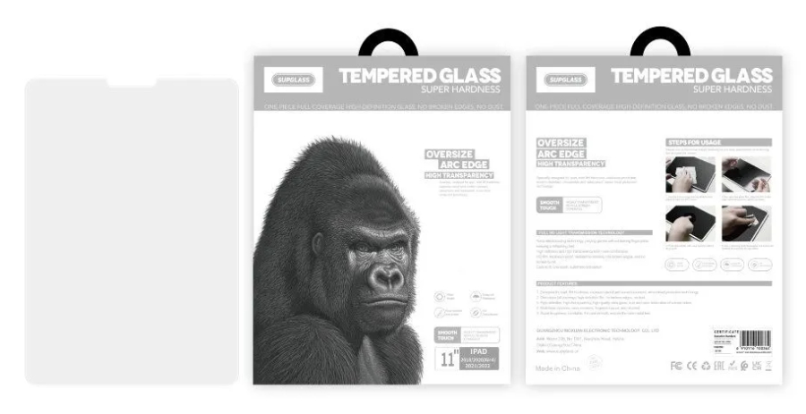 Защитное стекло XC-20 Glass Super iPad Air 11