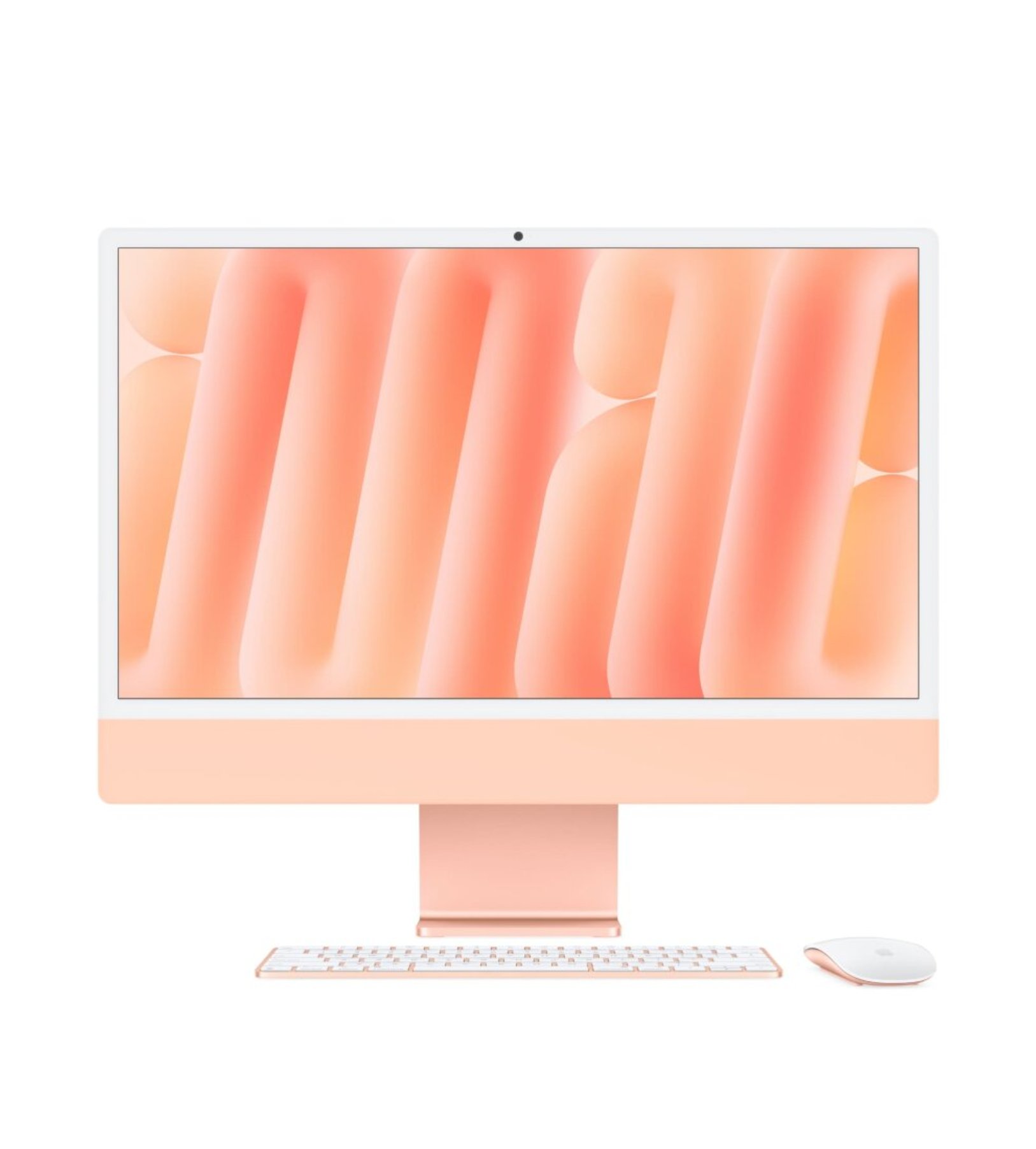 Apple iMac 24", 2024, Retina 4,5K, M4 10Core CPU, 10Core GPU/16Гб/256Гб SSD, Оранжевый