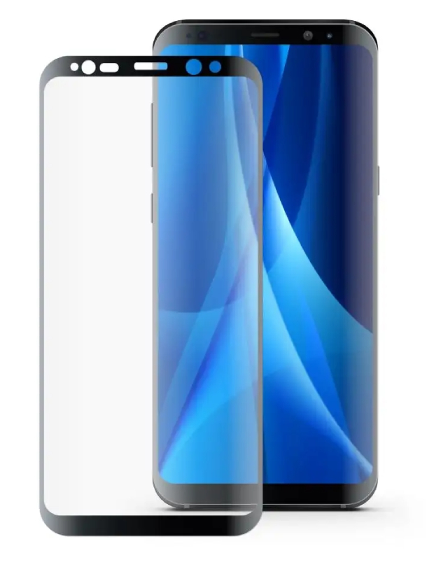 Защитная 3D пленка для Samsung S8, Черный