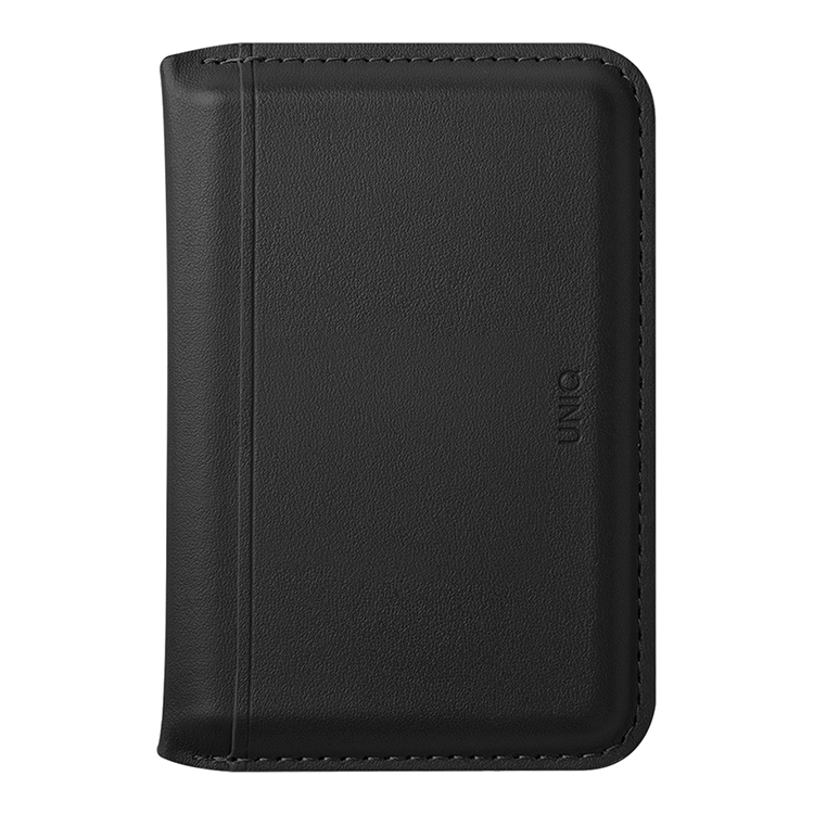 Чехол-бумажник Uniq Lyden DS Magnetic RFID-blocking wallet Dallas, Черный