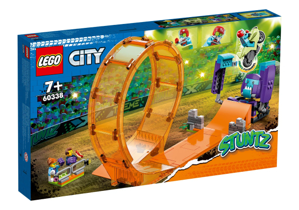 Конструктор LEGO City – Трюковая петля "сокрушительный шимпанзе"