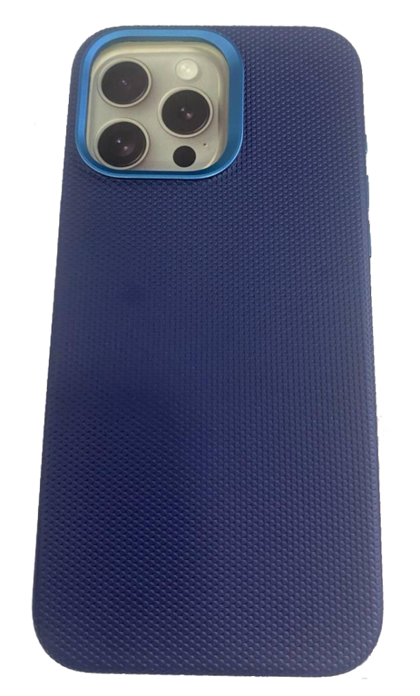 Чехол PULOKA Cover Classic 303 Mag Safe для iPhone 15 Pro, Синий