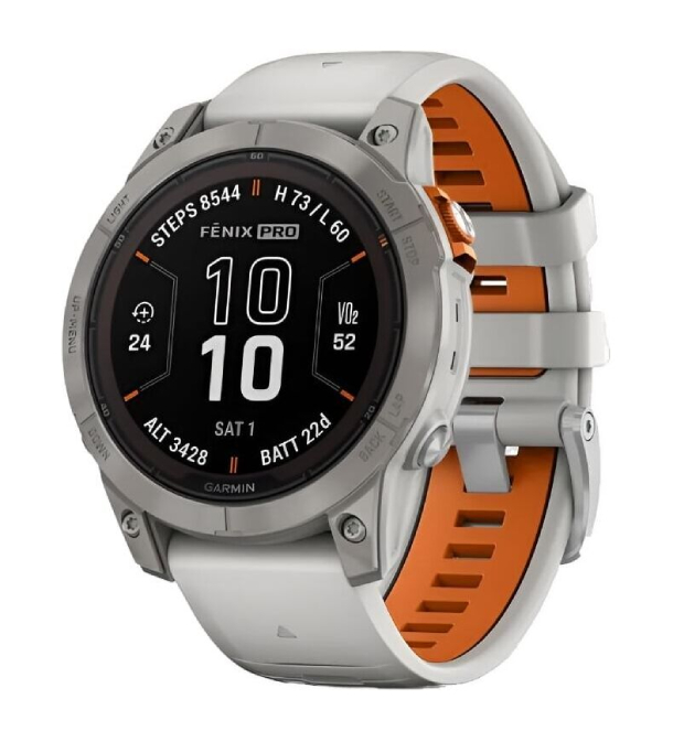 Garmin Fenix 7x Pro Сапфир Solar, Серый Туман