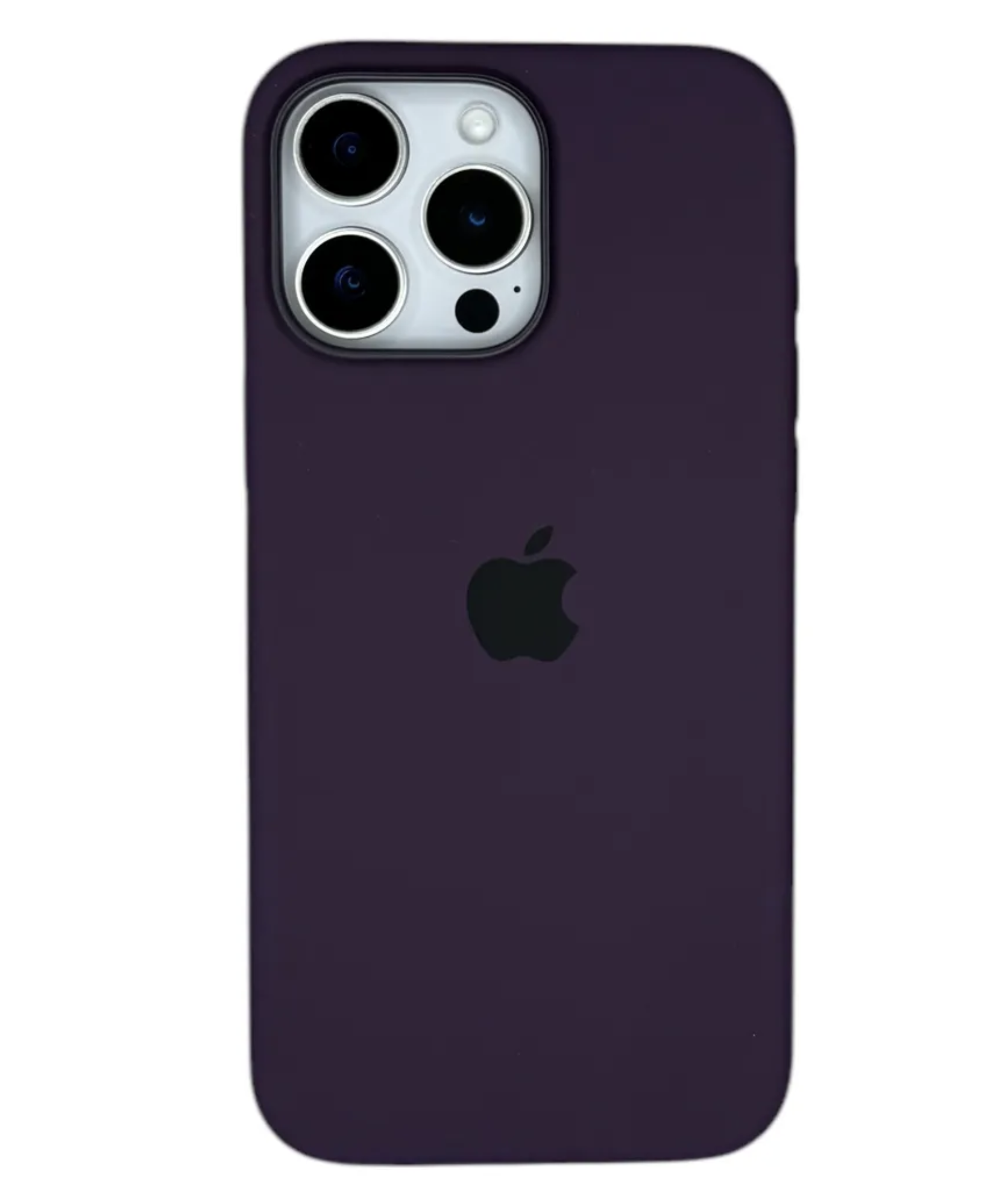 Чехол SILICONE CASE MagSafe с анимацией для iPhone 16 Pro Бордовый