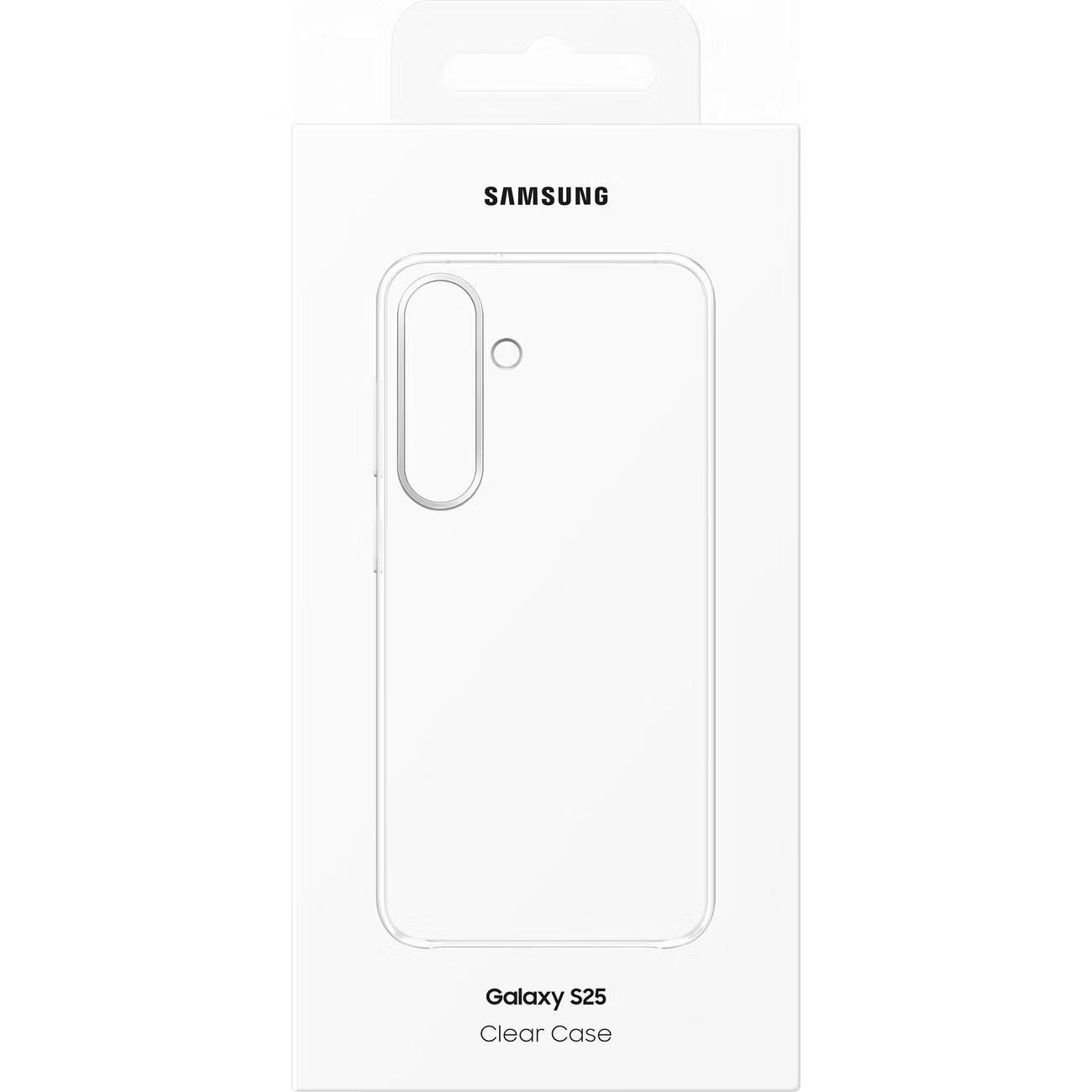 Чехол Clear Case Samsung S25, MagSafe, Прозрачный