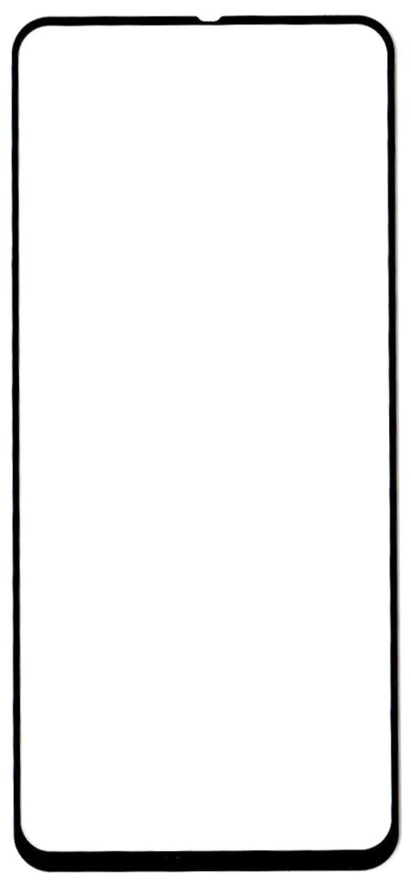 Защитное стекло 2D для Xiaomi Redmi Note 9S, Черный