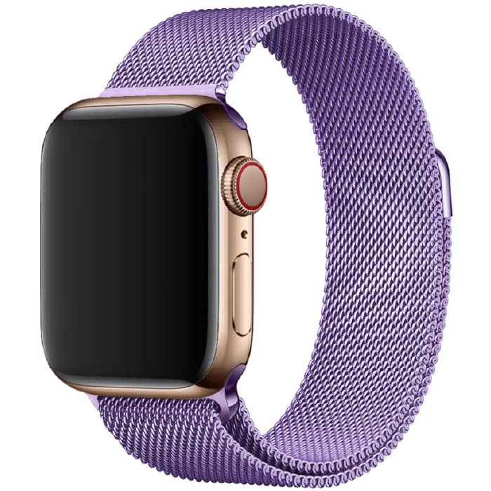 Ремешок Milanese для Apple Watch 38/40/41мм, Фиолетовый