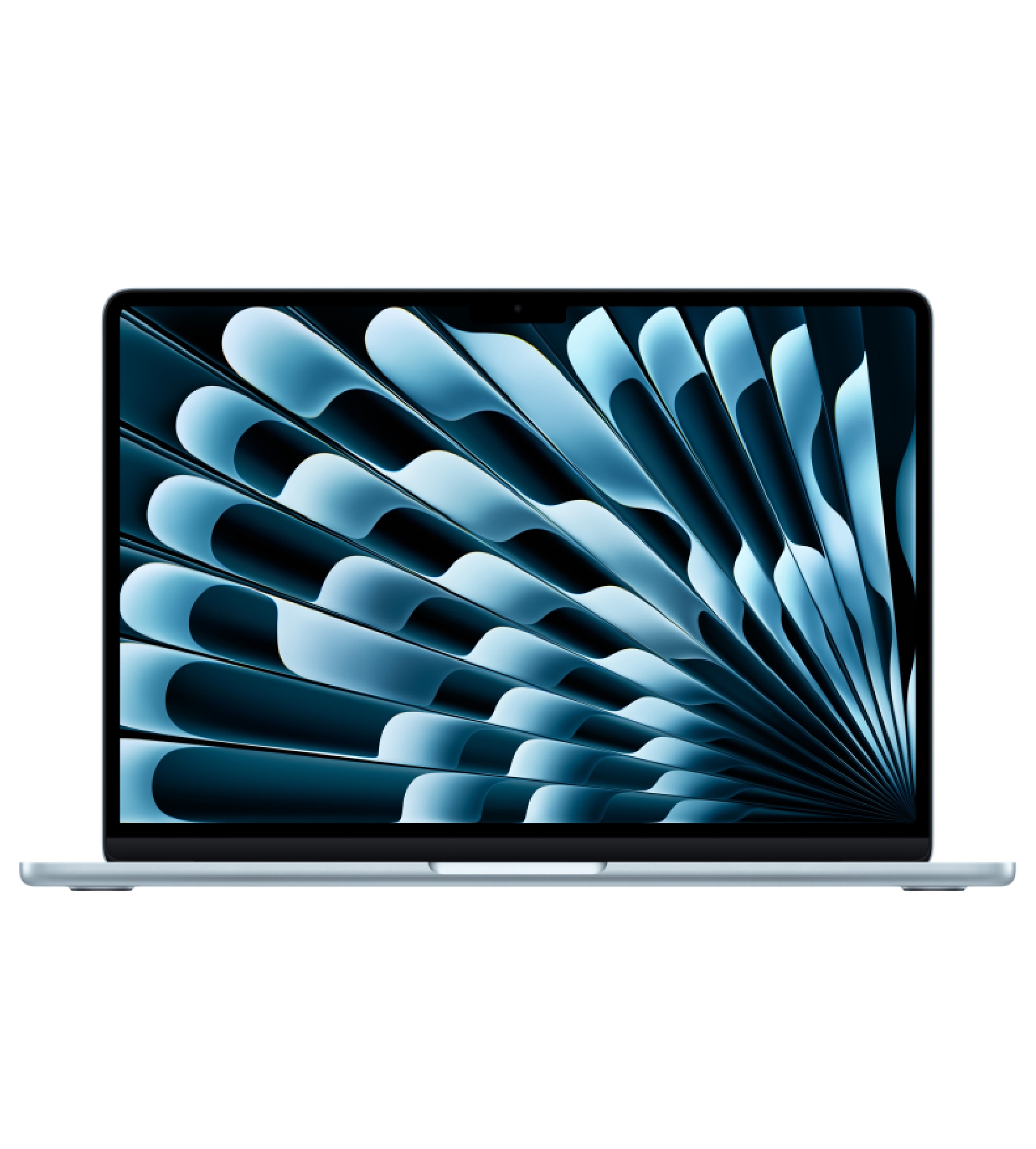 Apple MacBook Air 15", Начало 2025, 10C CPU/10C GPU/M4/16Гб/512Гб SSD, Небесно-голубой, MC7C4