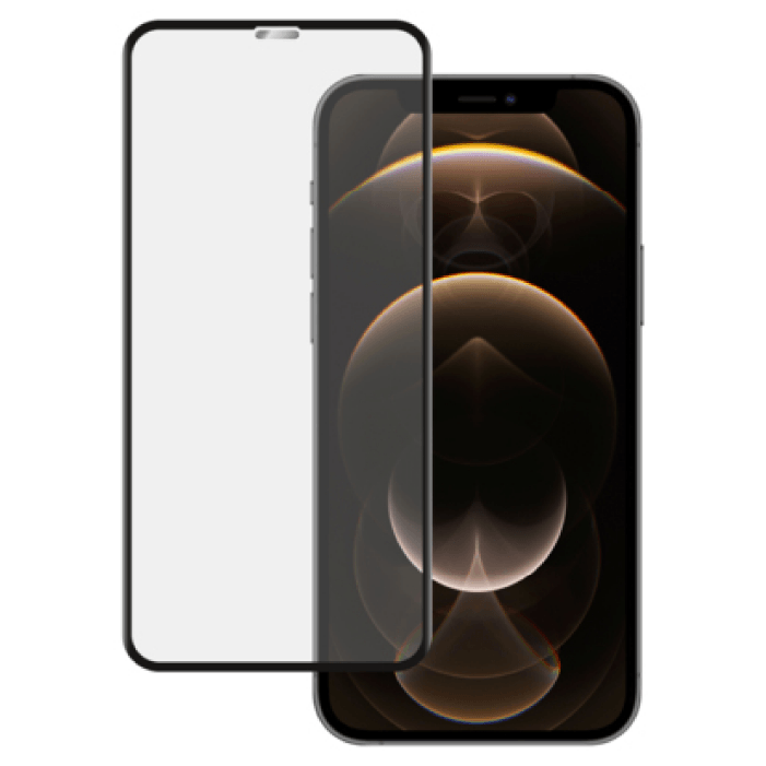 Защитное стекло K-DOO Protector Preserver Royal Glass для Apple iPhone 12/12 Pro, Черный