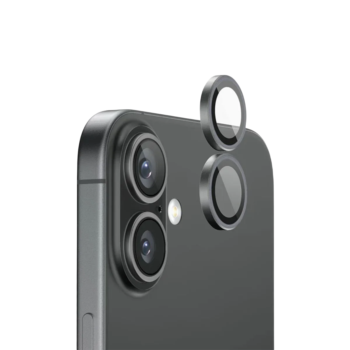 Защитные линзы SupGlass glass Anti Glare SG-31 на камеру iPhone 17 (2Pce), Черный