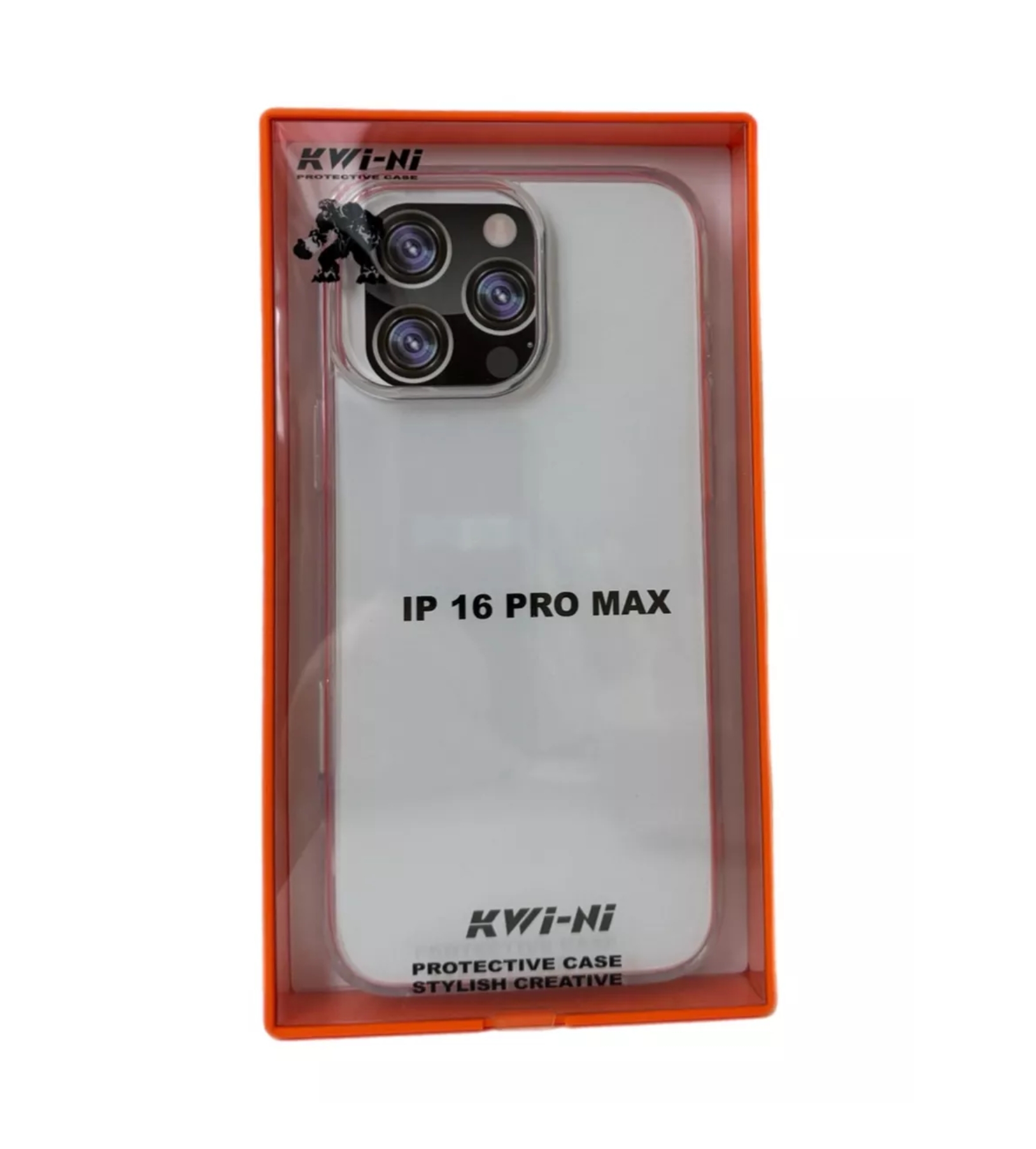 Чехол Kwi-ni матовый ультратонкий для iPhone 16 Pro Max, Белый титан