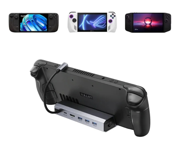 JSAUX 6 в 1 для Steam Deck/Asus Rog Ally/Lenovo Legion Go/MSI Claw