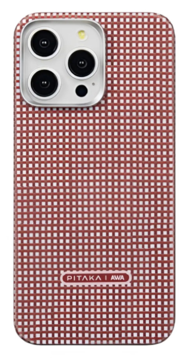 Чехол PITAKA MagEZ Case 5 для iPhone 15 Pro 6.1", Огненный (Bonfire)