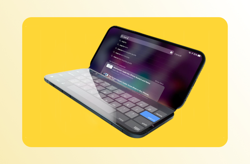 Samsung разрабатывает «широкий» складной смартфон с дизайном, похожим на iPhone Fold
