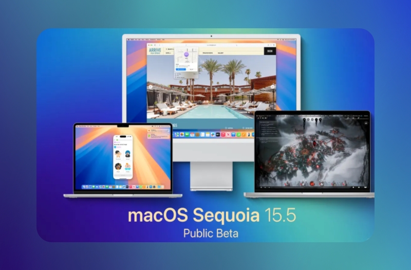 Apple выпускает публичные бета-версии macOS Sequoia 15.5, iPadOS 18.5 и др.