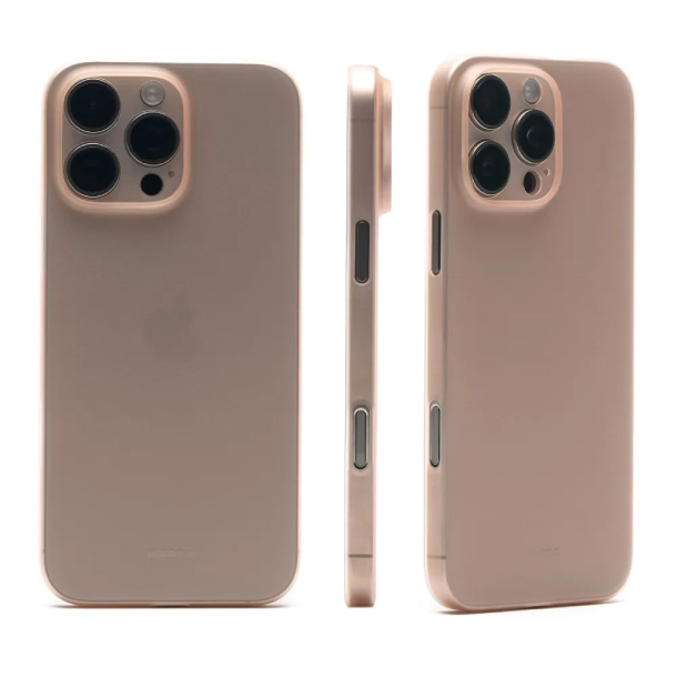 Чехол K-DOO Air Skin для iPhone 16 Pro, Розовый