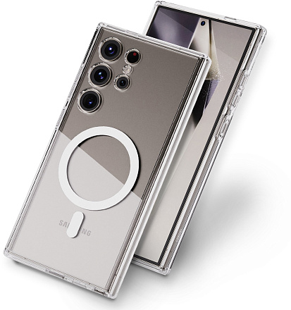 Чехол Clear Case MagSafe Без Анимации Samsung Galaxy S24 Ultra
