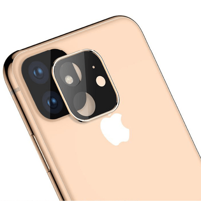 Защитное стекло на камеру Hoco для iPhone 11, Золотое
