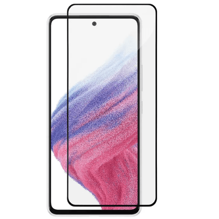 Стекло 2.5D защитное "vlp" для Samsung Galaxy A53 5G, с черной рамкой