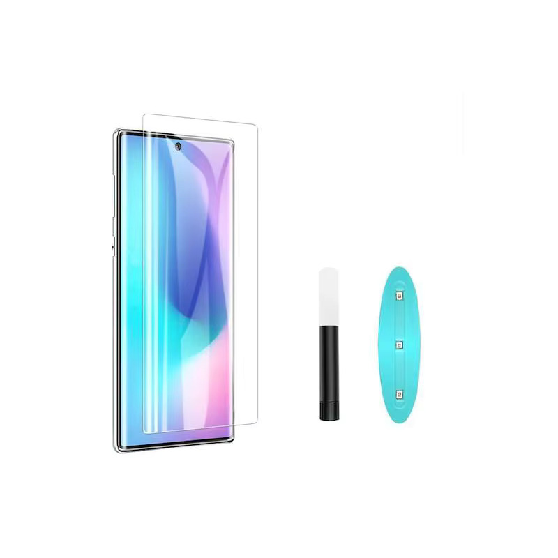 Защитное стекло для Samsung с УФ клеем