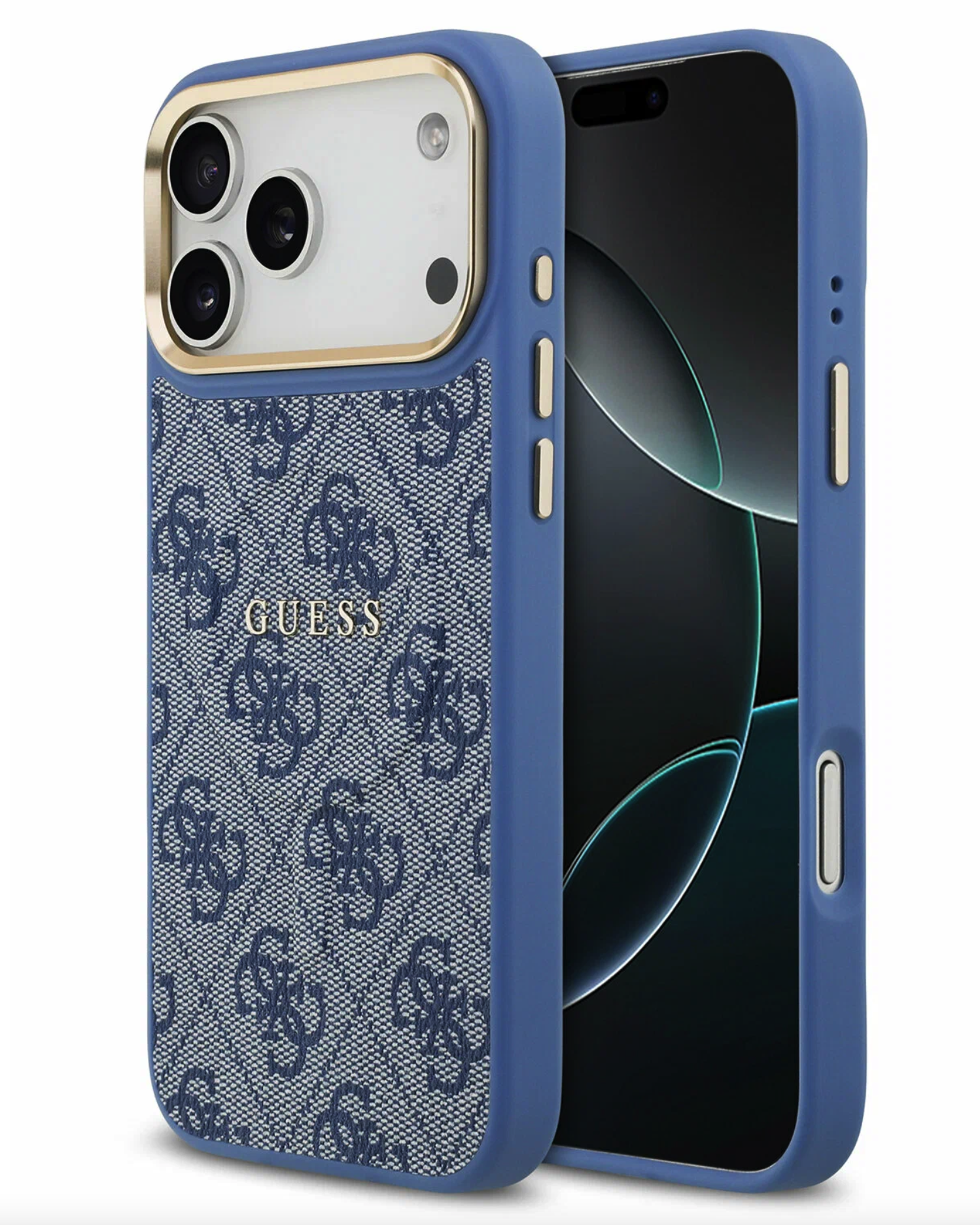 Чехол Guess iPhone 17 Pro Max, MagSafe, Синий