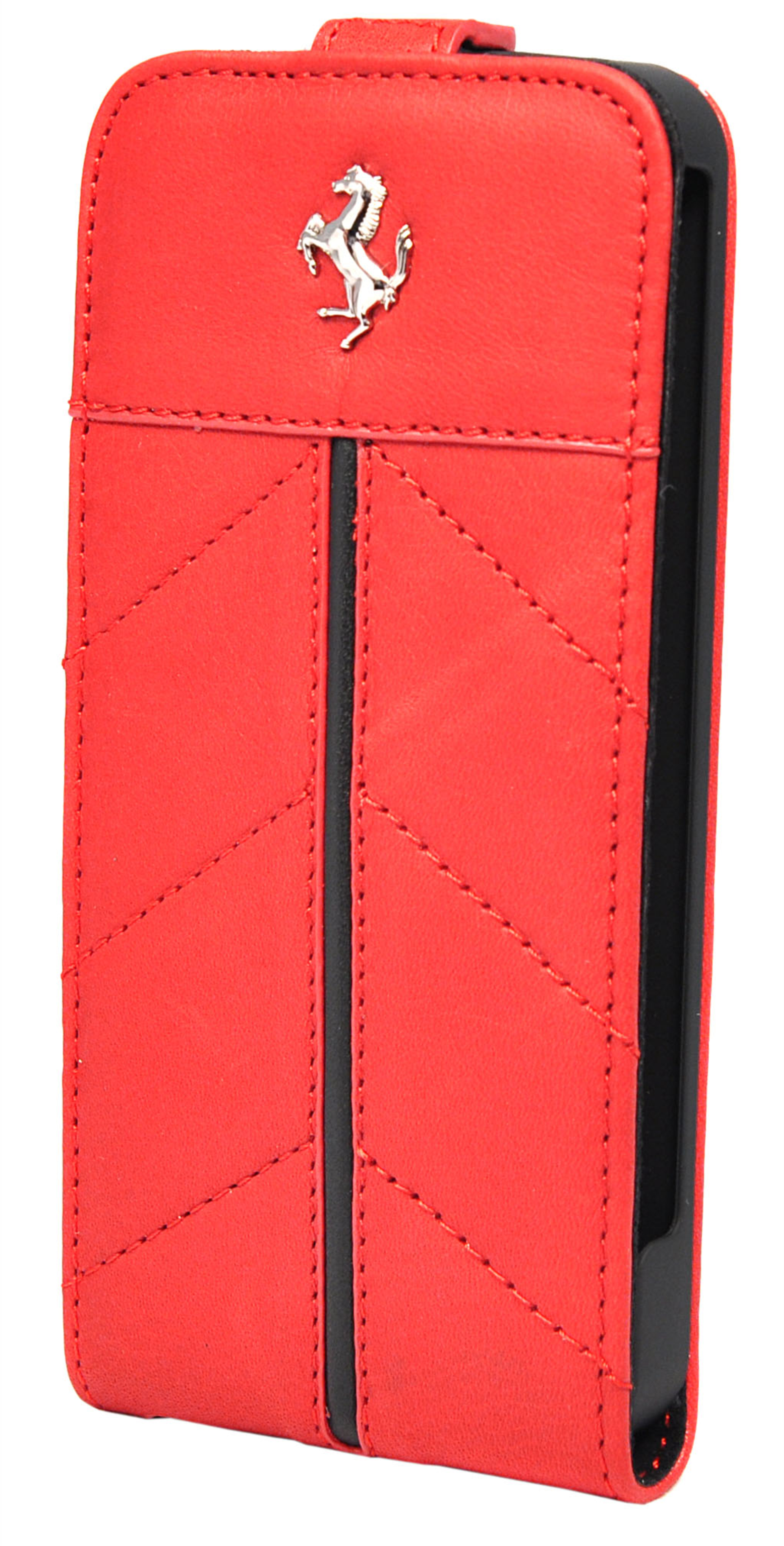 Чехол Ferrari для iPhone 5/5S/SE, Калифорнийский флип, Красный