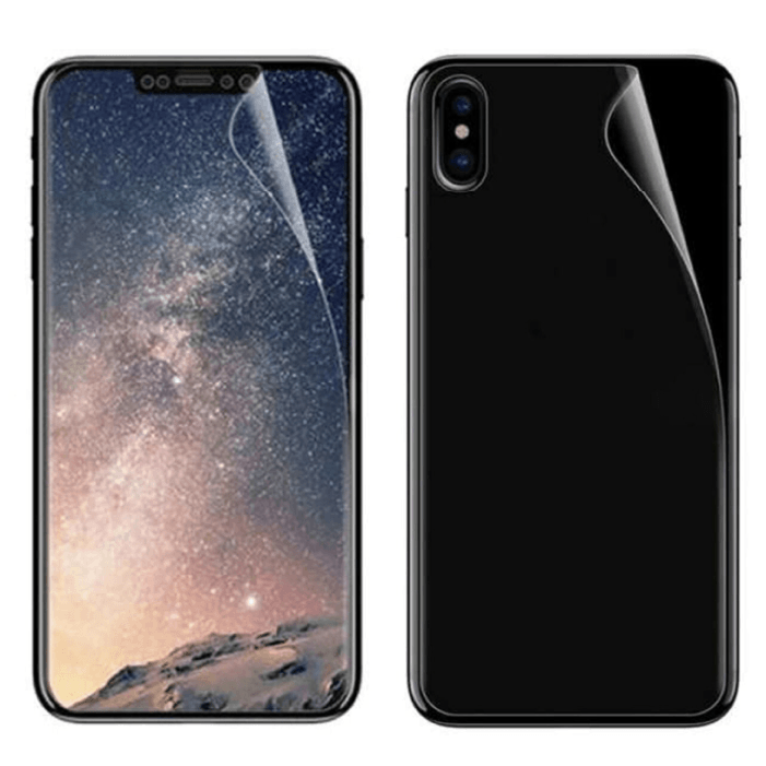 Защитная силиконовая пленка для iPhone Xs Max Front&Back, Прозрачная