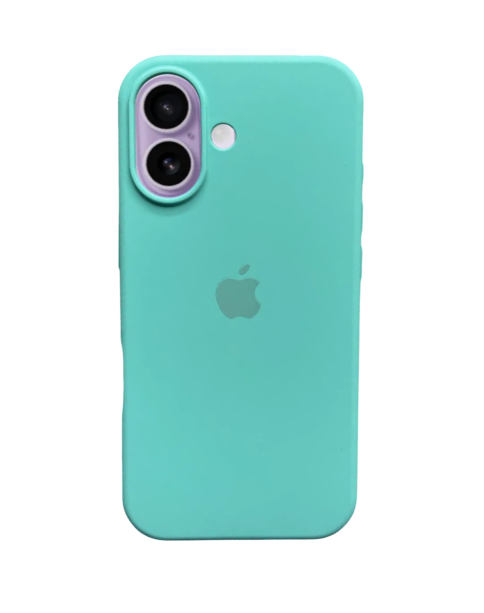 Чехол Silicone Case iPhone 17, Бирюзовый