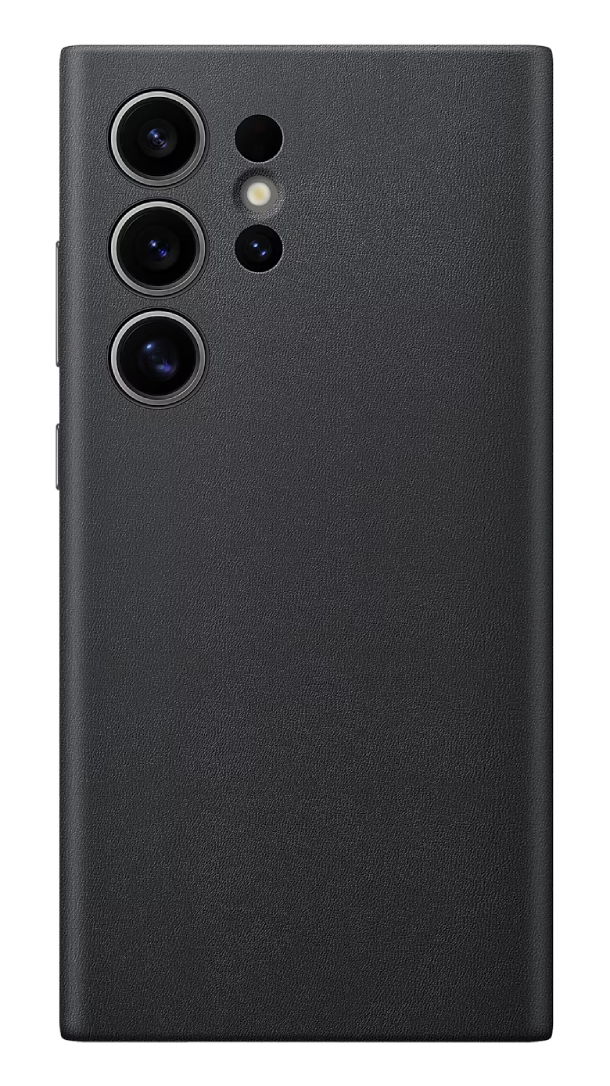 Чехол кожаный FunShare для Samsung S24 Ultra, Черный