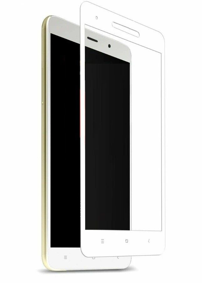 Защитное стекло 2D для Xiaomi Redmi Note 4X, Белый