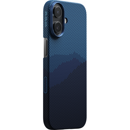 Чехол Pitaka Ultra-Slim Case для iPhone 17, Синий