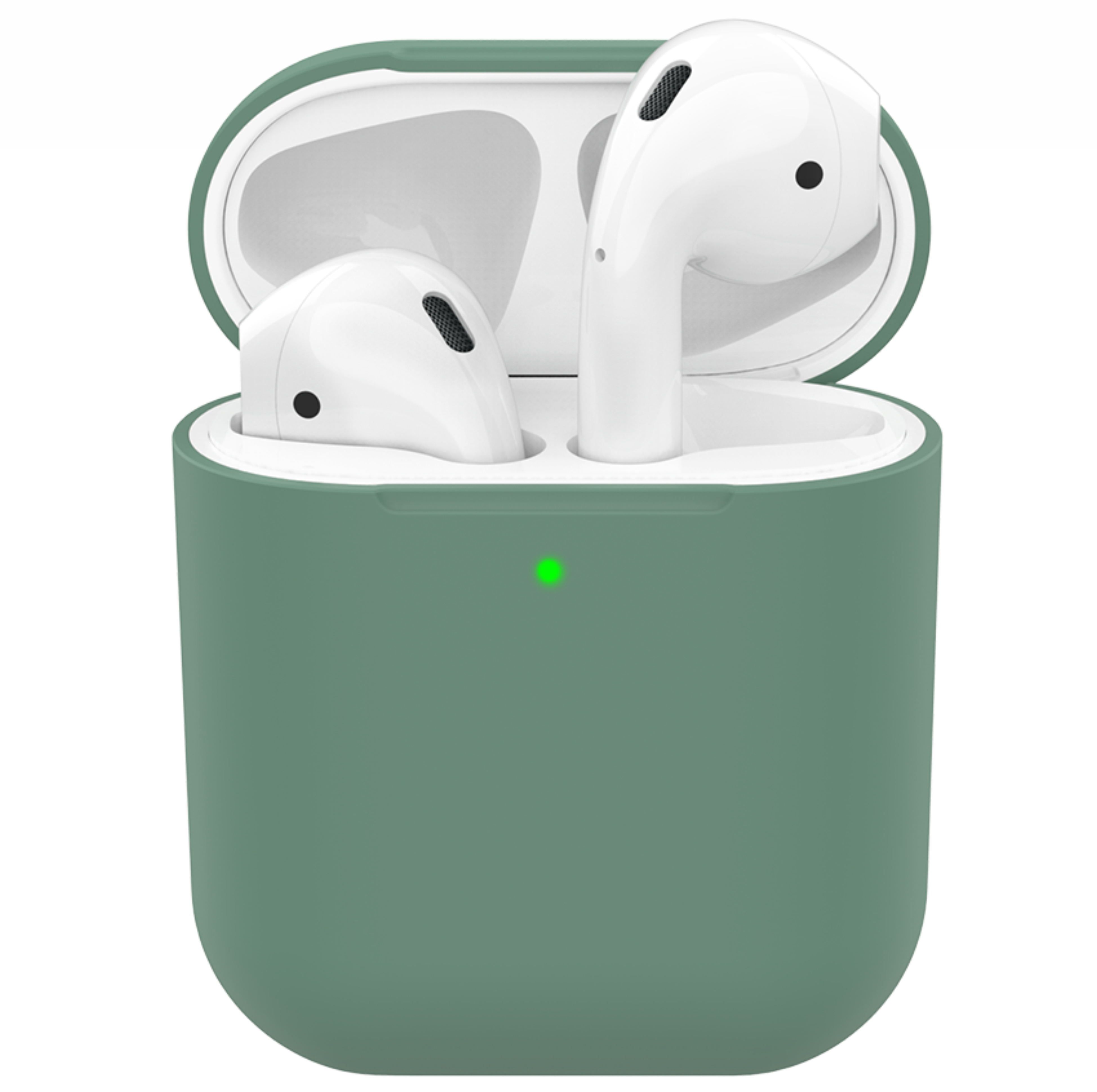Чехол Deppa для AirPods, Темно-зеленый