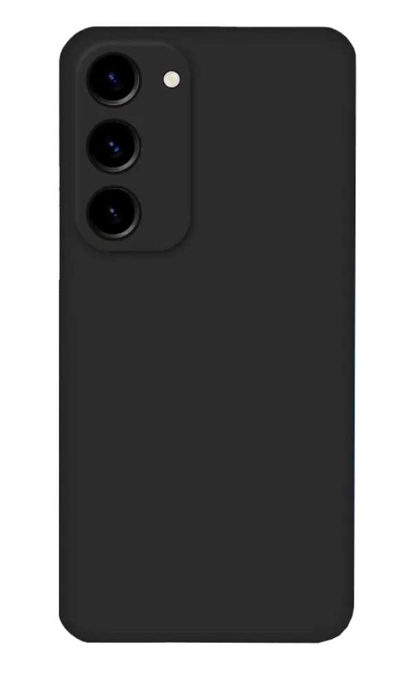 Чехол Силикон для Samsung Galaxy S24 Plus, Черный