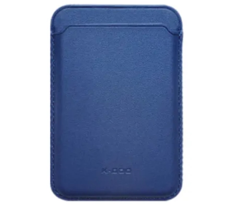 Чехол-бумажник K-DOO c MagSafe для iPhone, Синий