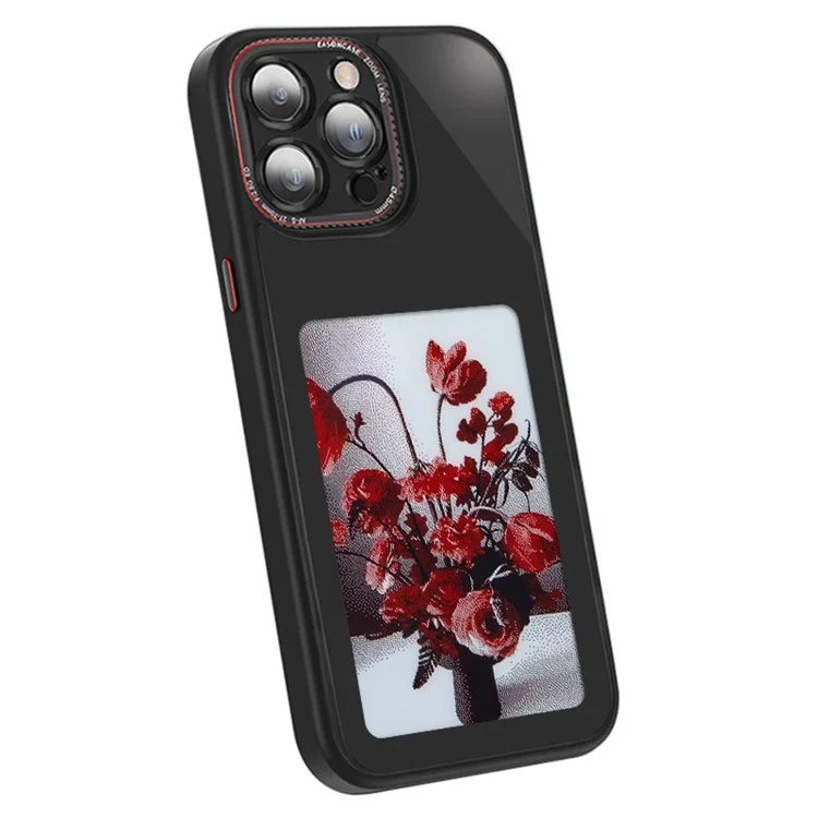 Чехол с цветным экраном Clever Play для iPhone 15 Pro Max, Черный