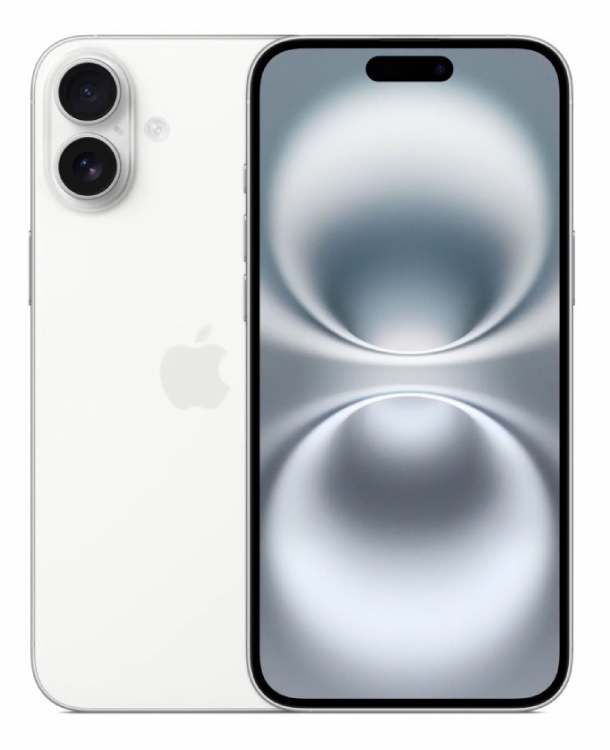 Смартфон Apple iPhone 16 128Гб (1 sim + eSIM) Белый
