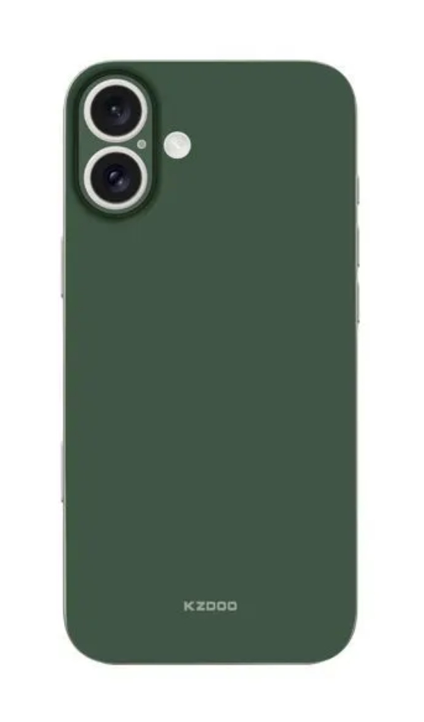 Чехол K-DOO Air Skin для iPhone 16 Plus, Зеленый