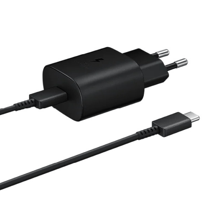 Сетевое зарядное устройство Samsung 35W USB-C, Черный