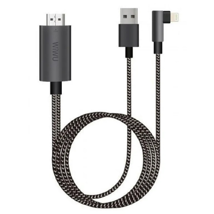 WiWu Lightning HDTV -> HDMI (Lightning -> USB)